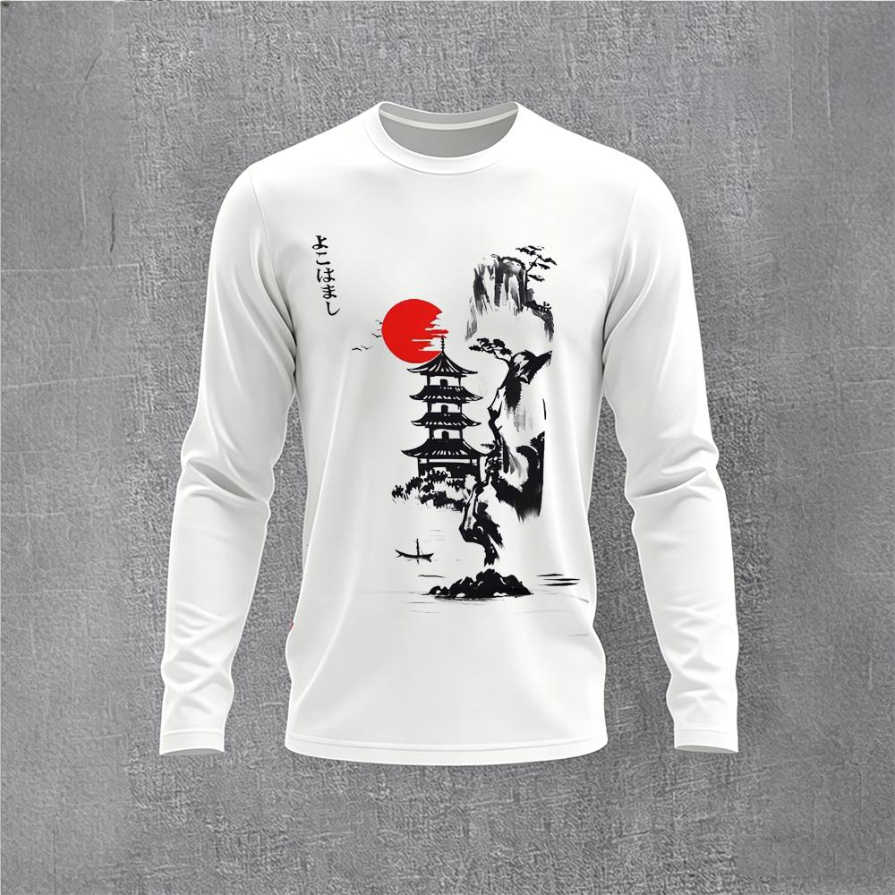 Chinese Style Ink Plum Blossom - مراجعة Vintage Fashion For Men وسعره