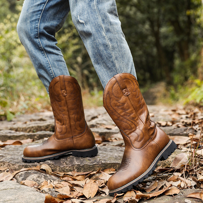Men's Boots Classic Handmade E - مراجعة Vintage Fashion For Men وسعره