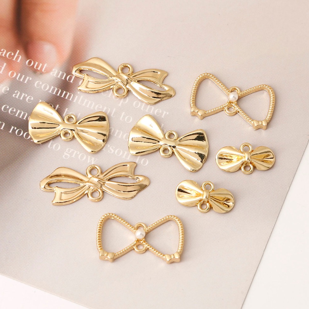 Vintage Antique Gold Bow Charm - مراجعة Vintage Fashion Nz وسعره