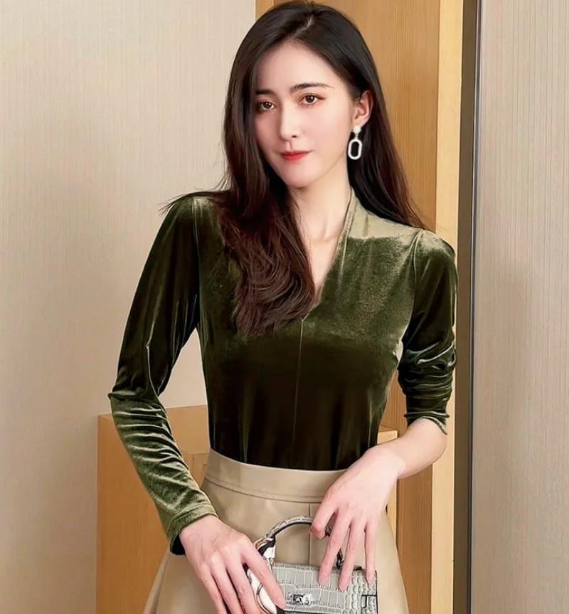 Fashion elegant V-neck long sl - مراجعة Vintage Fashion Streetwear وسعره