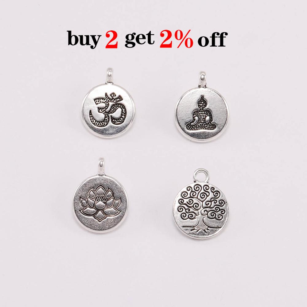 10pcs/lot Antique Chakra Charm - مراجعة Vintage Fashion Nz وسعره
