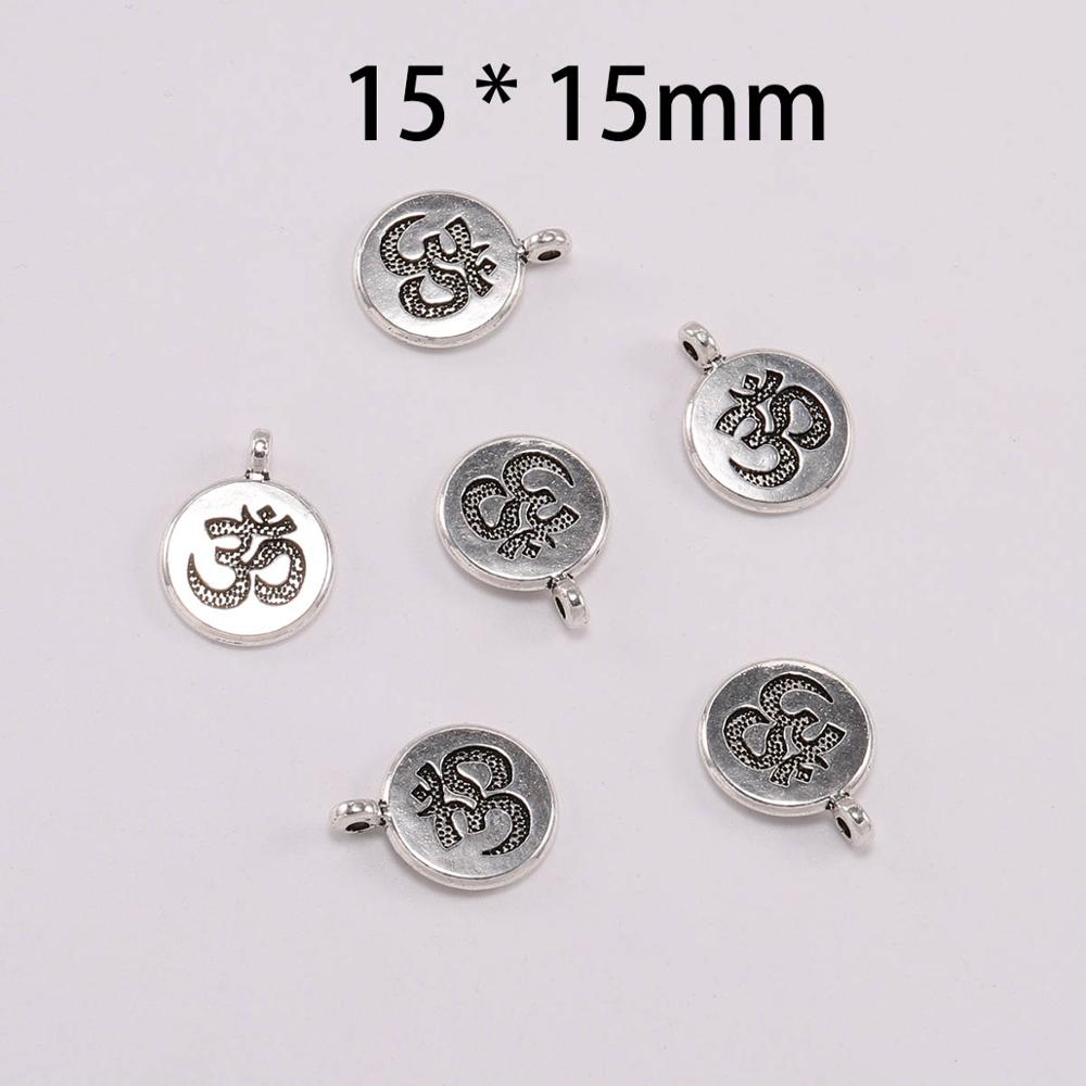 10pcs/lot Antique Chakra Charm - مراجعة Vintage Fashion Nz وسعره