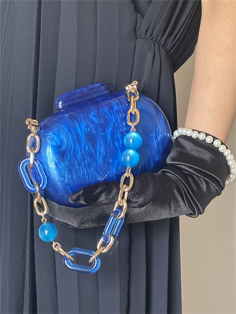 Luxury fashion Klein blue marb - مراجعة Vintage Fashion Patterns وسعره