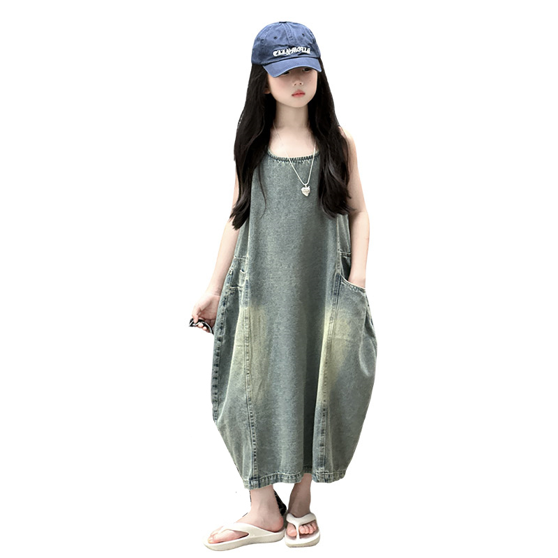Vintage Blue Children Girls Hi - مراجعة Vintage Fashion Streetwear وسعره