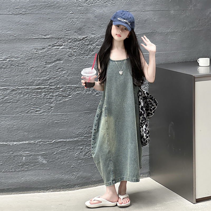 Vintage Blue Children Girls Hi - مراجعة Vintage Fashion Streetwear وسعره