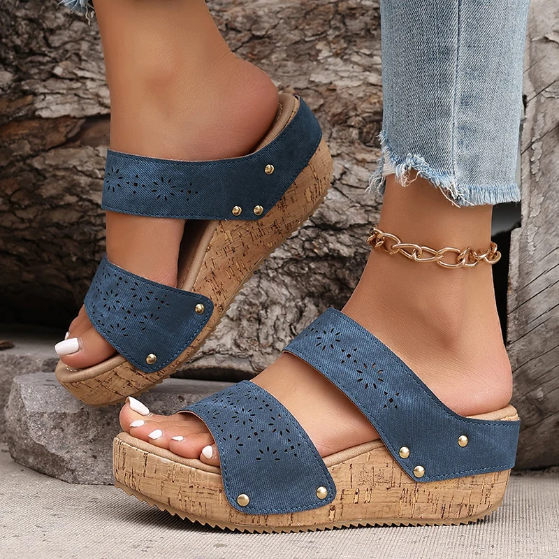 2025 Summer Platform Wedges Sa - مراجعة Vintage Old Fashion وسعره