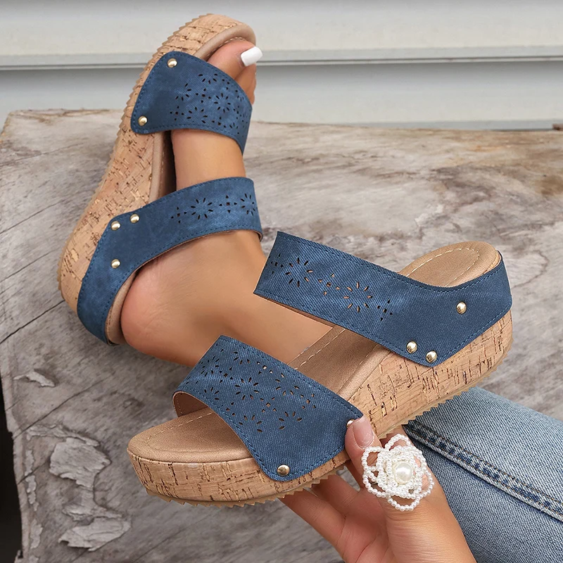 2025 Summer Platform Wedges Sa - مراجعة Vintage Old Fashion وسعره