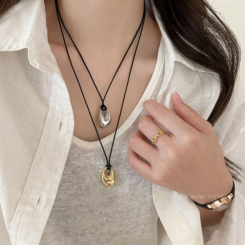 Korean Black Skin Rope Silver  - مراجعة Vintage Fashion Trends 2026 وسعره