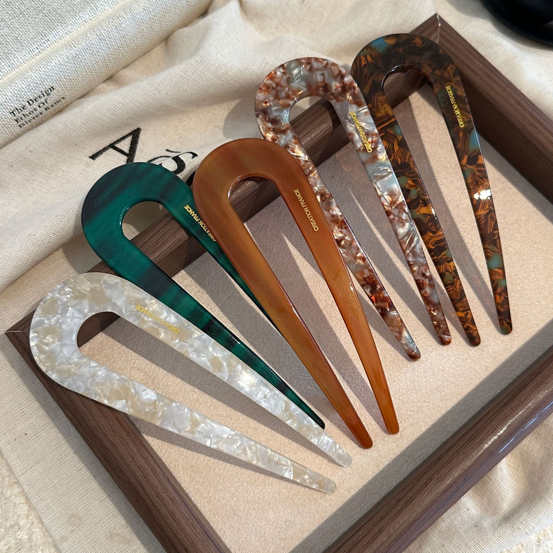 U-shaped Female Hairpin Fashio - مراجعة Vintage Fashion Style Female وسعره