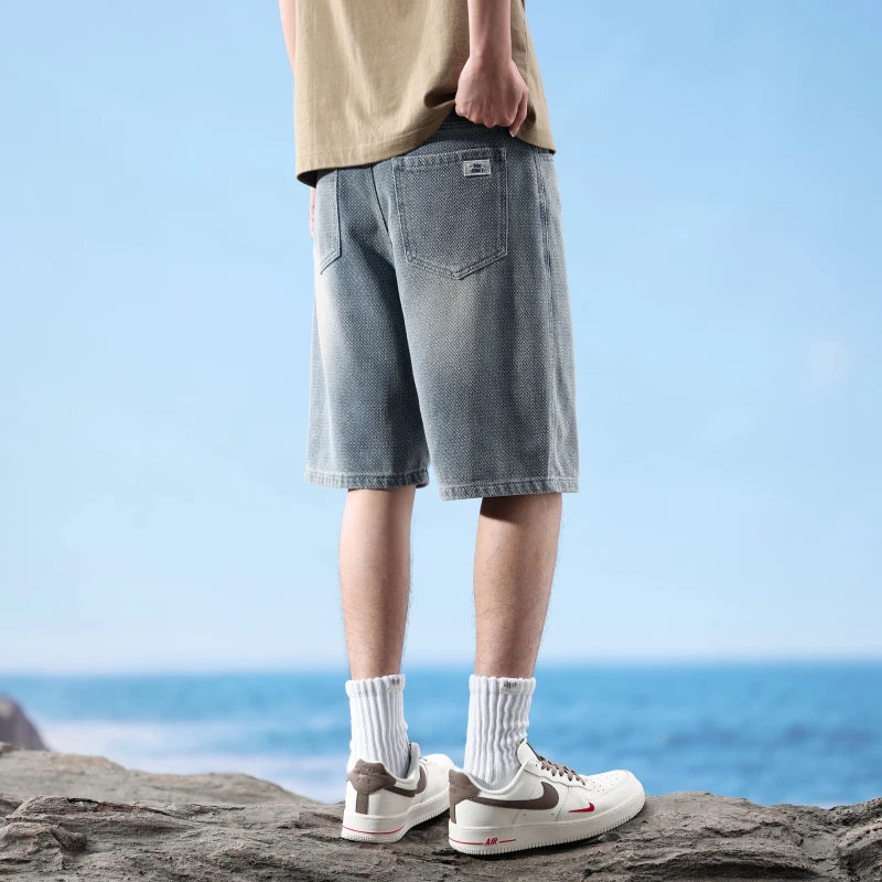 Men's Star Pattern Denim Short - مراجعة Vintage Fashion Patterns وسعره