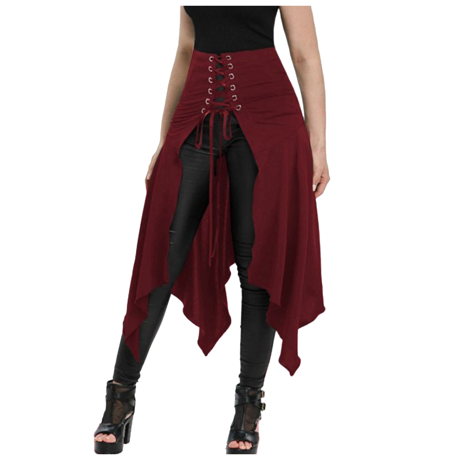 Gothic Skirt Black Medieval Vi - مراجعة Vintage Fashion Dress وسعره