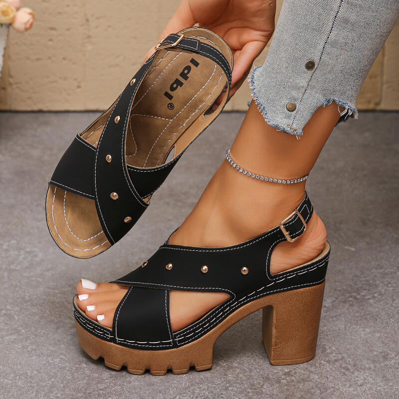 Vintage Super High Heel Cross  - مراجعة Vintage Old Fashion وسعره