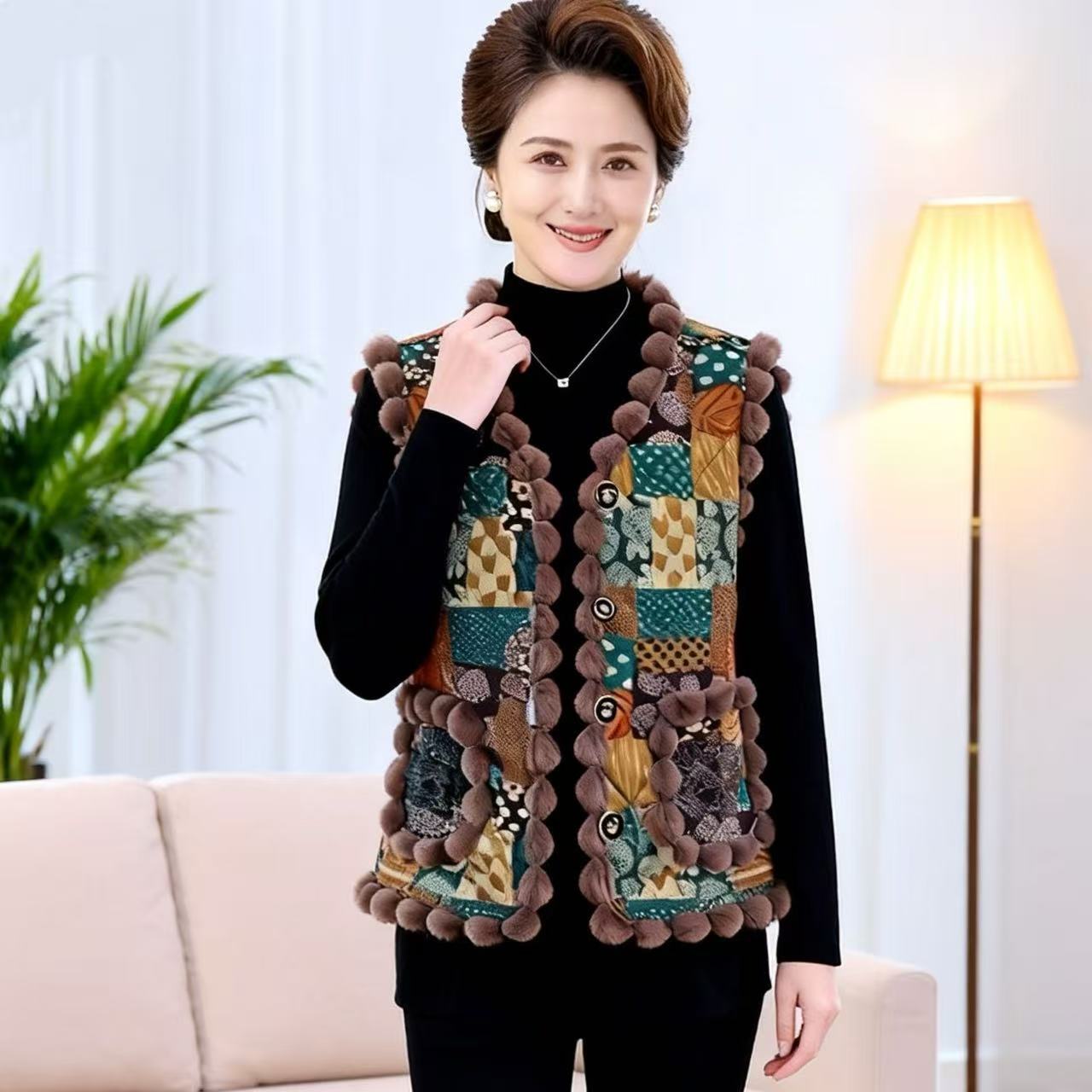 New Chinese Style Vest Tops Wo - مراجعة Vintage Fashion Style Female وسعره