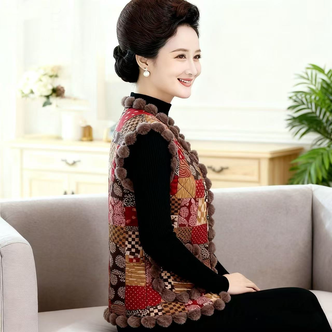 New Chinese Style Vest Tops Wo - مراجعة Vintage Fashion Style Female وسعره