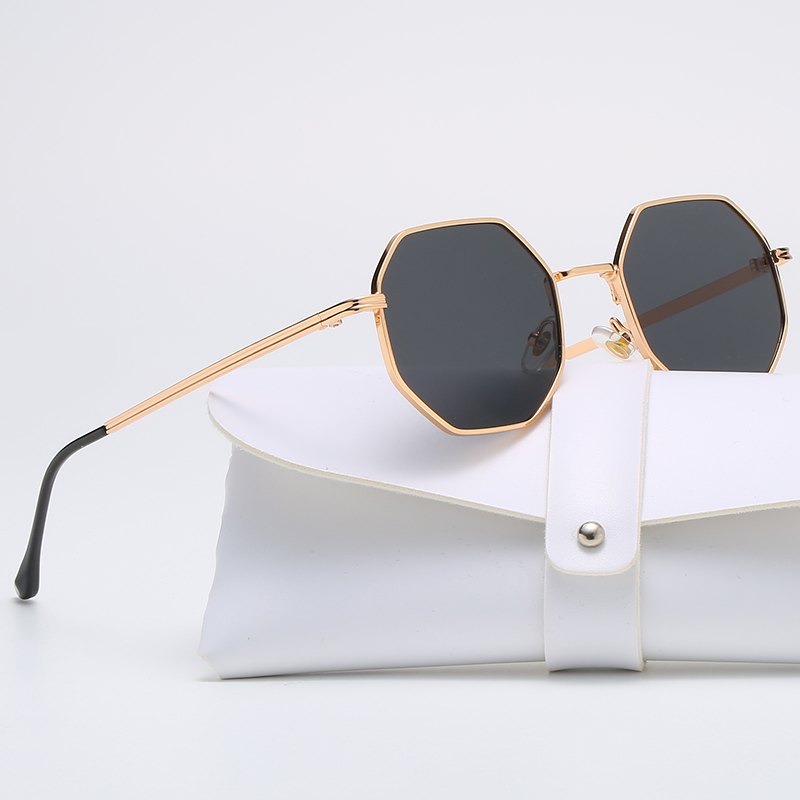 Square Polygon Metal Sunglasse - مراجعة Vintage Fashion And Design وسعره
