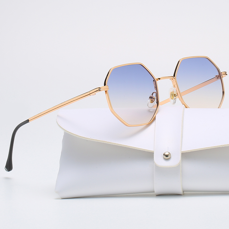 Square Polygon Metal Sunglasse - مراجعة Vintage Fashion And Design وسعره