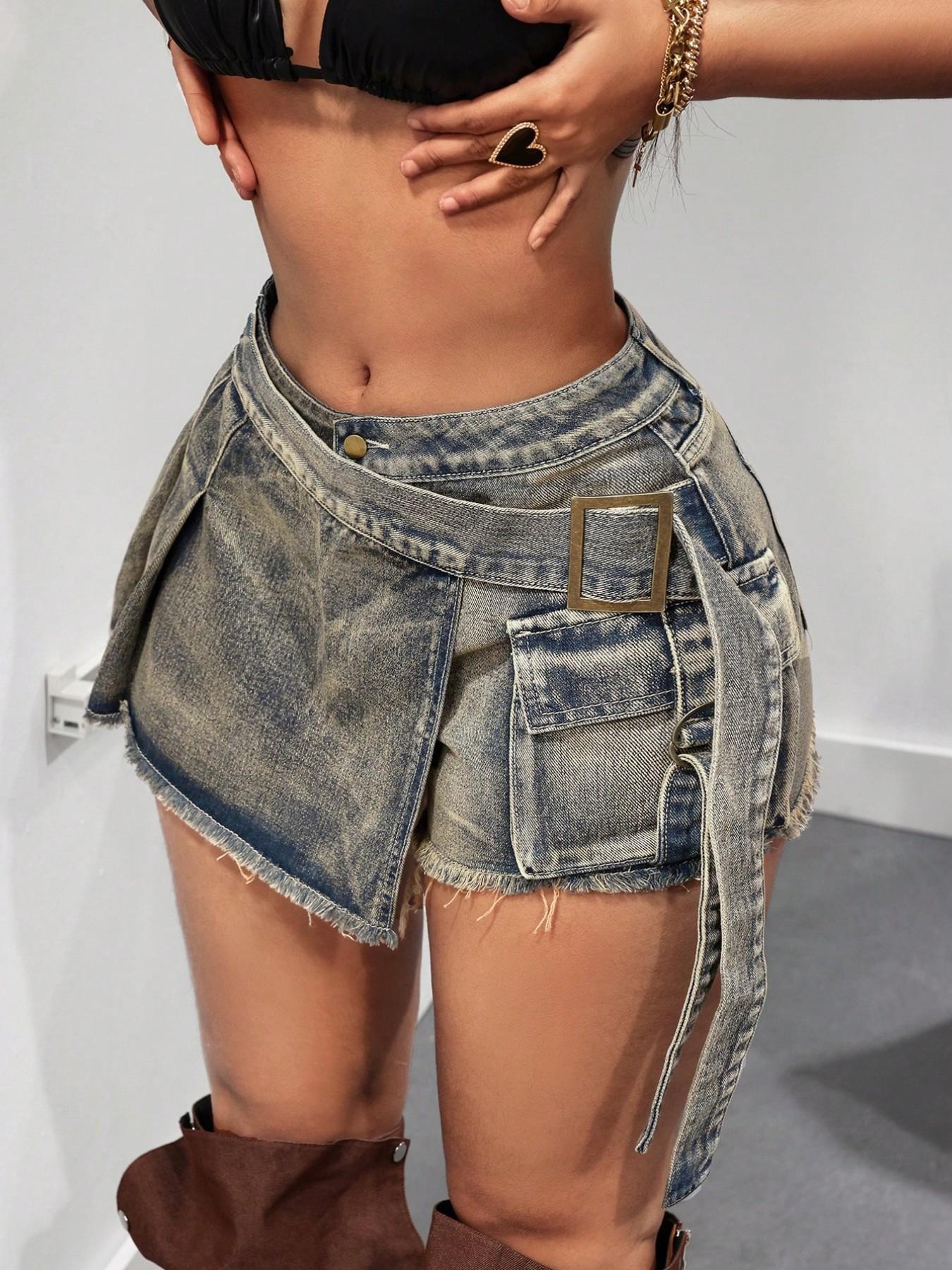 Vintage High Waist Denim Skirt - مراجعة Vintage Fashion Patterns وسعره
